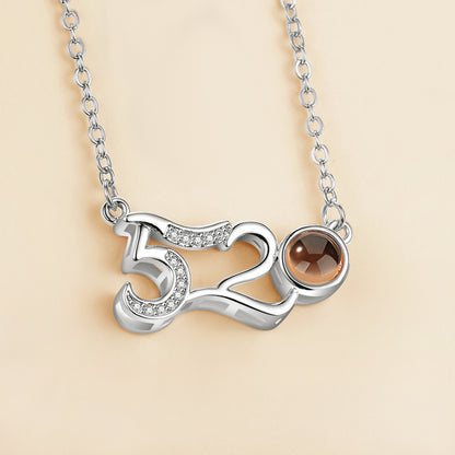 Pure Devotion Rose Gold Necklace