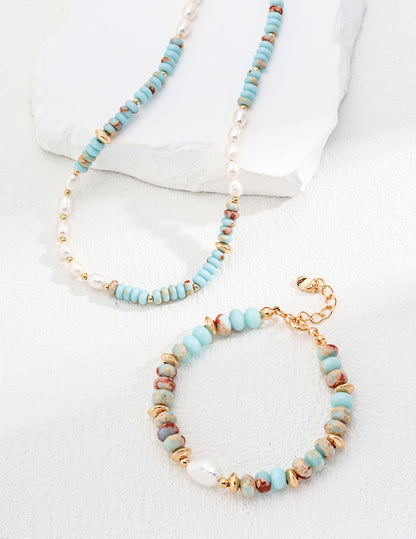 turquoise gold jewelry set xaxa sie